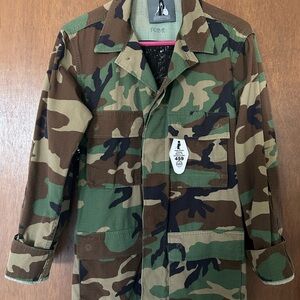 Bespoke Camouflage Military Jacket by Josie Bruno